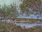 Alfred Sisley Weg der alten Fahre in By France oil painting artist